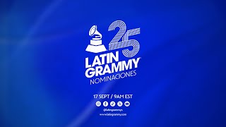 Anuncio de Nominaciones Latin GRAMMY 2024 [upl. by Larissa541]