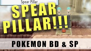 Pokémon Brilliant Diamond How to Get to Spear Pillar  Pokémon Brilliant Diamond and Shining Pearl [upl. by Freddi]