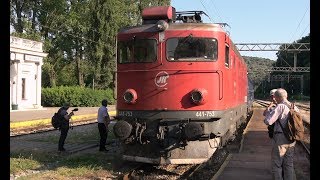 Drivers Eye View  Titos Blue Train  Lapovo to Belgrade Serbia [upl. by Gabel483]