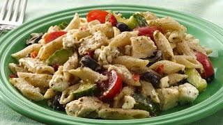 Mediterranean Chicken and Pasta Recipe [upl. by Eentroc]