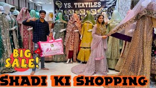 Hyderabad Khada Dupatta Tail Cut Gown Sharara Bridal Expo OFFER YS Textiles Hyderabad [upl. by Ytinirt]