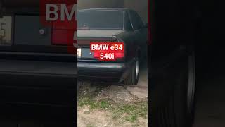 BMW e34 540i m60 stock exhaust sound [upl. by Lehcnom571]