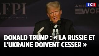 Donald Trump  « La Russie et l’Ukraine doivent cesser »｜LCI [upl. by Yuri459]