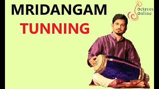 Mridangam  How to Tune [upl. by Trebla98]