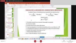 Calculo de máxima demanda ejemplo 2 quotInstalaciones eléctricas y sanitariasquot [upl. by Ralaigh]