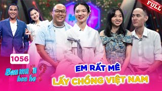 Cô gái Hàn Quốc siêu dễ thương chỉ thích lấy chồng Việt Nam  Bạn Muốn Hẹn Hò 1056 [upl. by Moody]