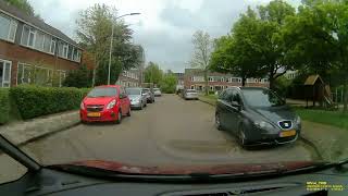 Dashcam Assen Maasstraat Elbestraat [upl. by Inele]