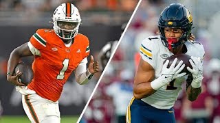 Miami vs Cal Week 6 College Football Free Picks amp Predictions 1052023 [upl. by Dilly]