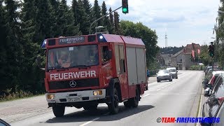 Anfahrt  Schauübung LF106  TLF1624 FF Hainburg Hainstadt [upl. by Riegel]