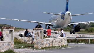 JSILGSK Alexandros Papadiamantis airport  Skiathos [upl. by Adnale]