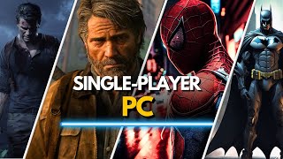 Top 35 Best Single Player PC Games of All Time [upl. by Dnalyk]