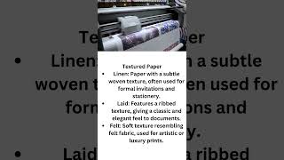 common types of papers used in printing presses [upl. by Rimidalv]