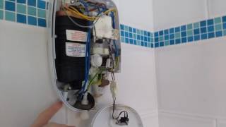 Electric shower leaking from the side replace the PRD easy diy fix [upl. by Eelam39]