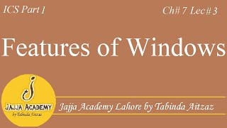 Features of Windows [upl. by Anstice]