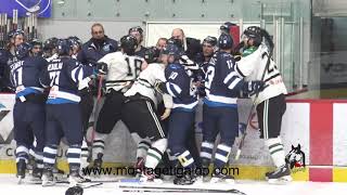 LNAH Mêler et inconduite les 3L de RivièreduLoup contre le Marquis de Jonquière  11 Mars 2022 [upl. by Bobbe]