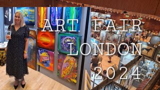 Art Fair Londo 2024n Parallax Kensington Town Hall [upl. by Atiuqer]