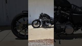 Harley Davidson Sportster Iron 883 Raw Sound [upl. by Areek]