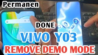 Vivo Y03 V2332 2024 Demo Mode Remove Android 14 Demo Mode Unlock Permanendone [upl. by Eirret416]