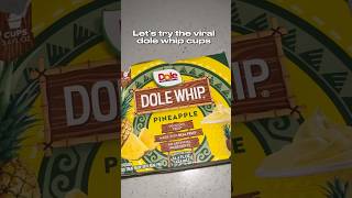 Dole whip review🍍🙃fyp dolewhip foodie mukbang [upl. by Ahsiea]