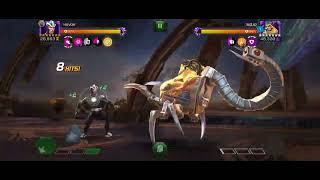 Havok solo Mojo Boss  Thronebreaker  22 SPARKLE AND SHINE  EQ  MCOC [upl. by Nerine]