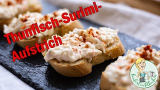 Cremiger ThunfischSurimiAufstrich mit dem Thermomix [upl. by Meadows672]