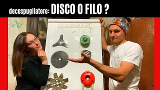 Decespugliatore disco o filo [upl. by Thorlie]