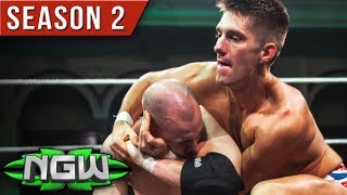 Zack Sabre Jr vs Zack Gibson  NGW British Wrestling Weekly [upl. by Dewar]