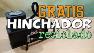 Hinchador de ruedas casero con material reciclado [upl. by Edme434]