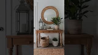 Entryway Table Decor  Entryway Decor shorts youtubeshorts [upl. by Iblehs]