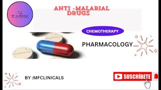 ANTIMALARIAL DRUGS mbbs pharmacology [upl. by Ycart]