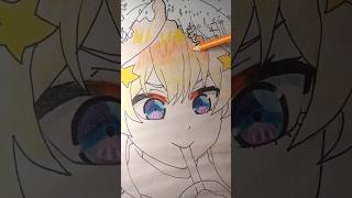 Nakano Itsuki draw🖍️✨🎨 anime drawing shorts gotoubunnohanayome yoytubeshorts nakanoitsuki [upl. by Ordnaxela]