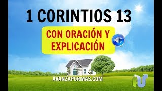 1 Corintios 13 Biblia Hablada El Amor TLA con EXPLICACIÓN y ORACIÓN Poderosa en Audio con Letra [upl. by Kari480]