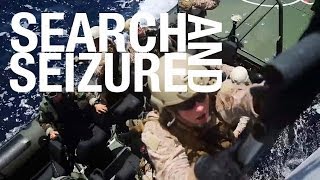 Recon Marines Seize Ship During Training [upl. by Angrist]