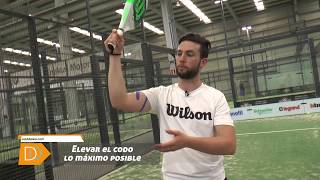 Ejercicios de Padel para hacer solo el Smash o remate en el pádel [upl. by Eenar]