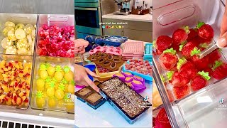 Satisfying ASMR Ice drawer restock 🍋🍓 [upl. by Rengaw]