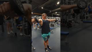 Pre surgery Lateral raises motivation bodybuilding [upl. by Acyre410]