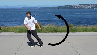 Salchow on Inline Skates Breakdown 1 [upl. by Narayan]