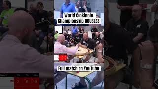 World Crokinole DOUBLES ACTION [upl. by Eiluj]