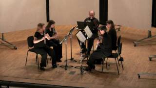 Deslandres Three Pieces for Woodwind Quintet  II Scherzo [upl. by Enomar]