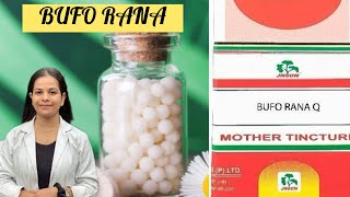 BUFO Rana mother tincture homeopathic medicine in Hindi [upl. by Gnouhp]