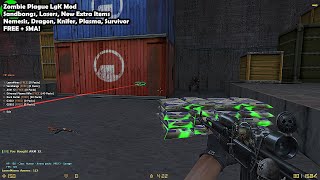 CounterStrike 16 Download Zombie Plague LgK Mode  Laser  VIP Menu Knifer Dragon Mode Free 2020 [upl. by Netsryk51]