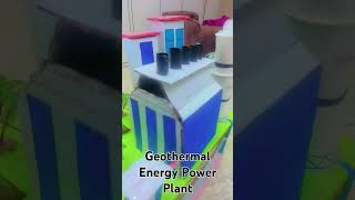 Geothermal Energy Power PlantClass 8Easy Science Working Model [upl. by Gross]