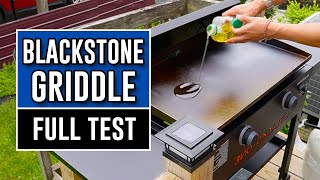 Blackstone 28 inch Griddle Full Setup  How To Season [upl. by Gurtner8]