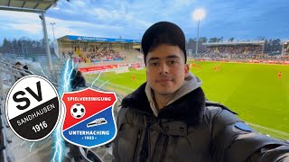 Support your local Club ⚫️⚪️  3LIGA  SV SANDHAUSEN vs SpVgg UNTERHACHING  Stadionvlog [upl. by Tab]