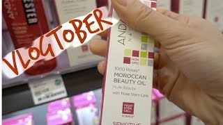 VLOGTOBER DAY 28 ANDALOU NATURALS SKIN CARE DR DRAY [upl. by Yrreb300]