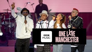 Black Eyed Peas and Ariana Grande  Where Is The Love One Love Manchester [upl. by Margaux]