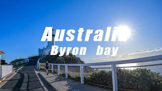 Walking in Byron bay lighthouse Australia morning 4K UHD [upl. by Torp677]