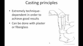 General principles of ortho trauma for PA students 3  treatment [upl. by Michaella]