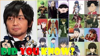 Yuichi Nakamura GrayBruno  Voice actingseiyuu 中村 悠一 声優 collection that you might not know [upl. by Atinek200]