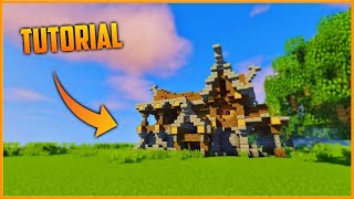 COME COSTRUIRE UNA CASA MEDIEVALE  Minecraft ITA  Tutorial Casa Rustica  Medievale [upl. by Auqenet]